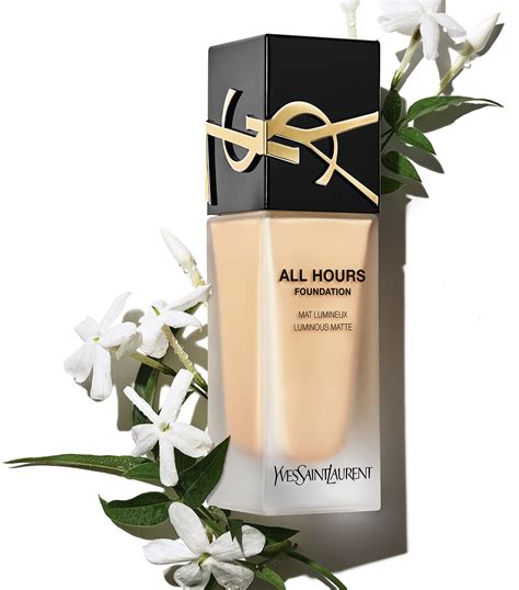 is ysl all hours foundation water based or silicone based|YSL foundation all hours foundation.